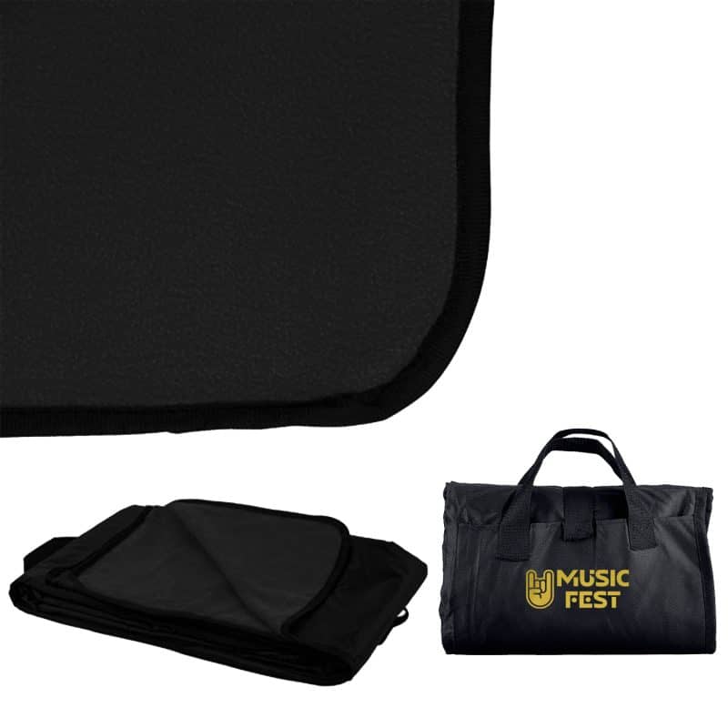 Fleece / Nylon Picnic Blanket - 6